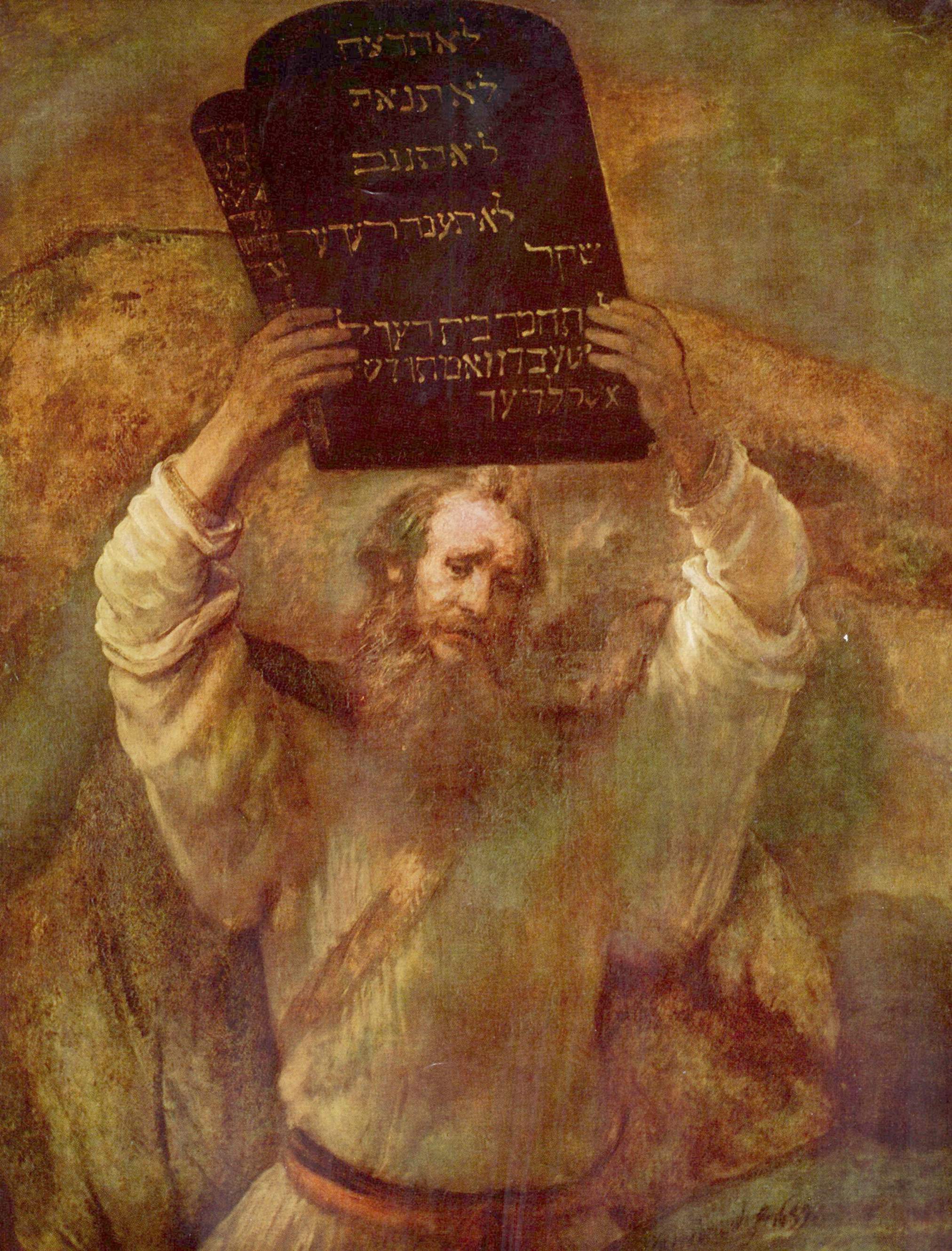 Moses with the Tablets of the Law